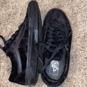 black velvet vans